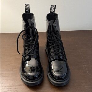 Dr. Martens Black Combat Boots
